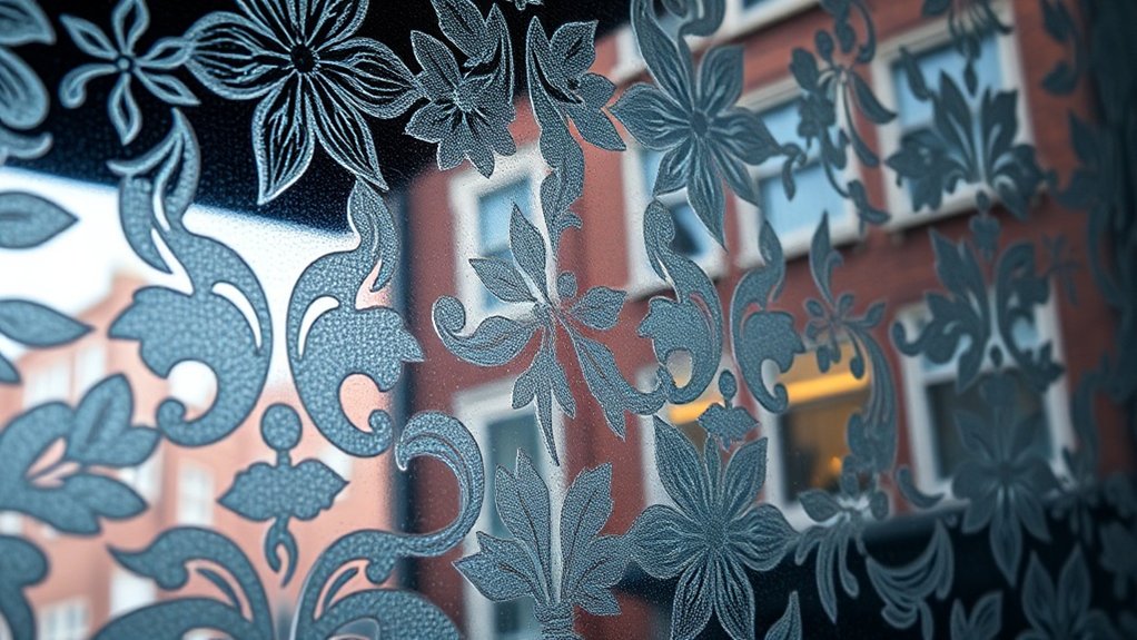 Patterned Decorative Glass Tring