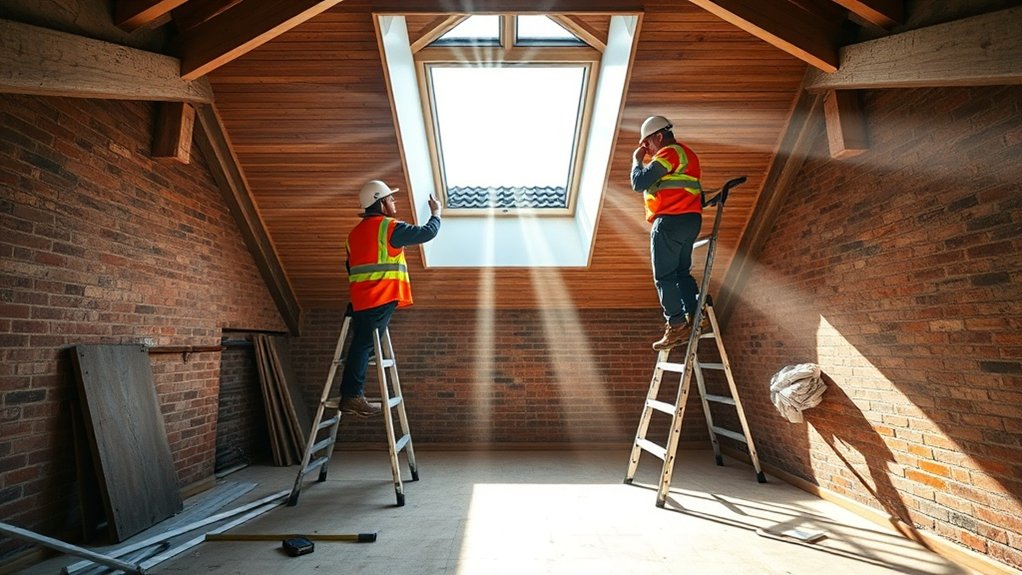 Skylight Installation Long Marston