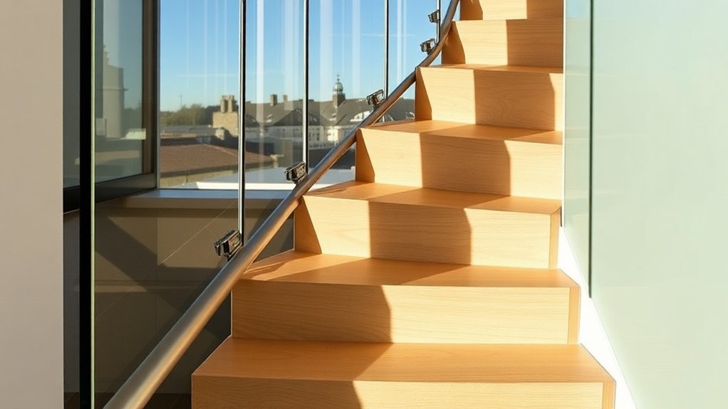 Staircase Glass Panels Tring